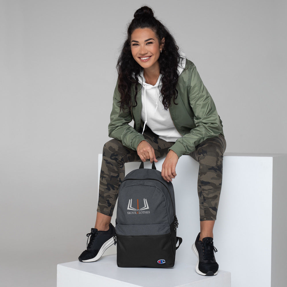 "Class is in Session" Skoolklothes x Champion Backpack
